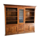 Large solid wood dressing library