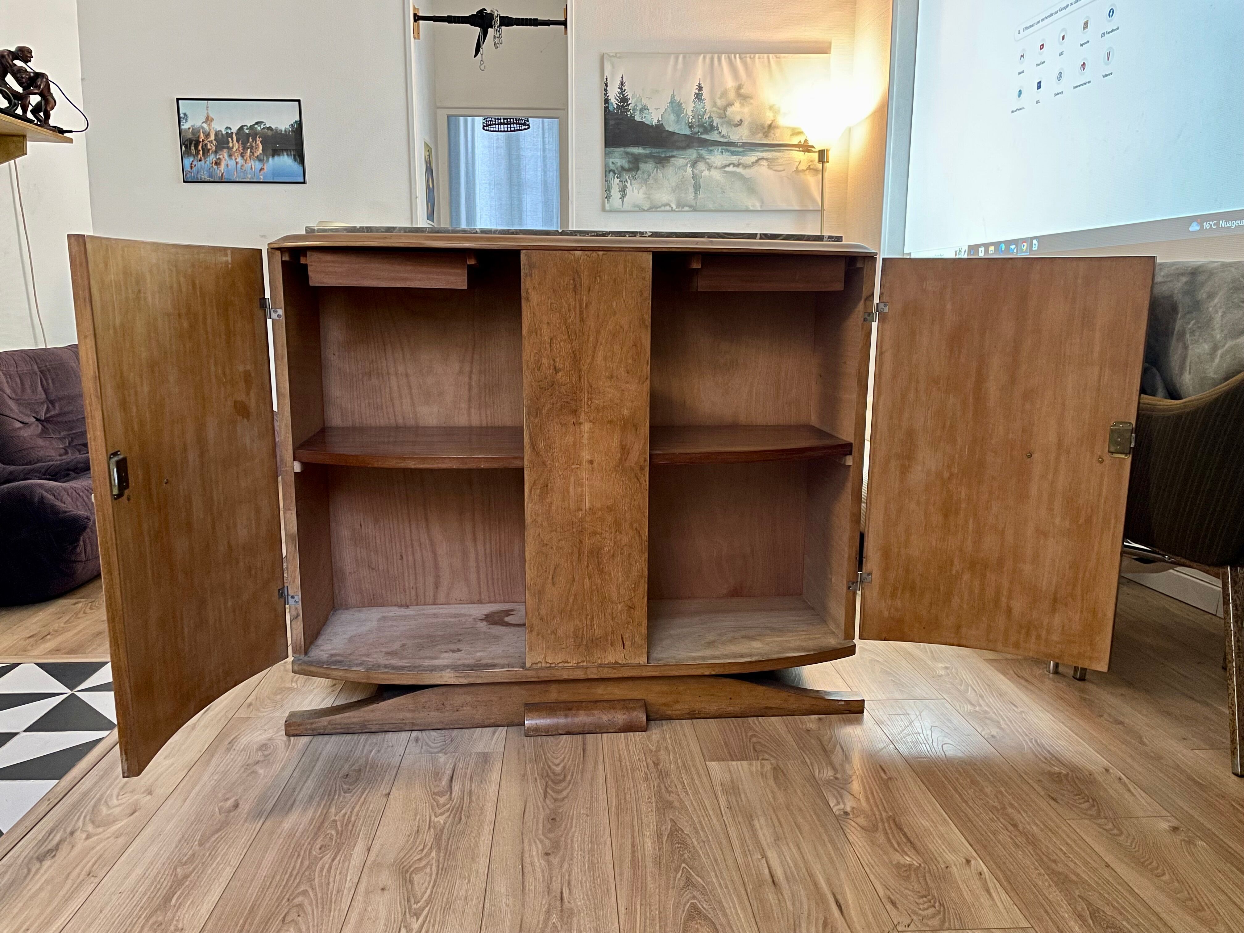 Buffet art deco marble tray