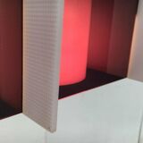 Mid-century space style acrylic cube pendant lamp, 1960s