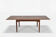Vintage teak extendable Scandinavian table from the 1960s.