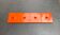 Porte-manteau orange de l’ère spatiale du milieu du siècle, années 1960