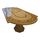 Grande table en marbre