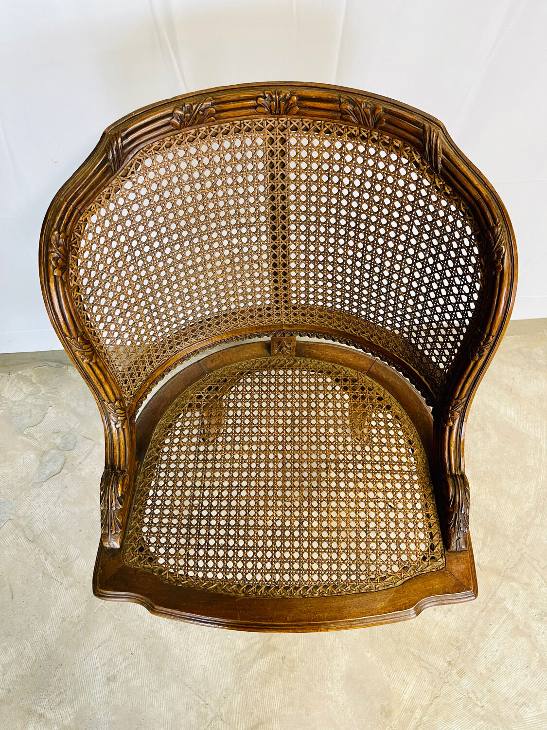 Small cané armchair
