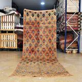 Moroccan Berber rug Boujaad vintage 354 x 133 cm