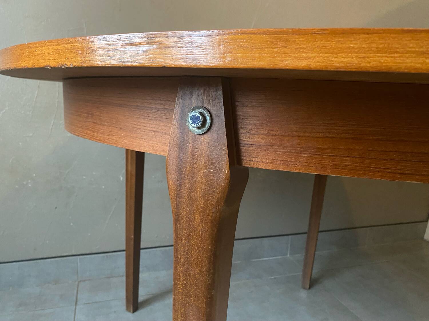 Vintage round table from the 60s