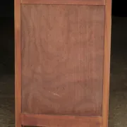 Adorable bibus library in blonde mahogany. With its marble.