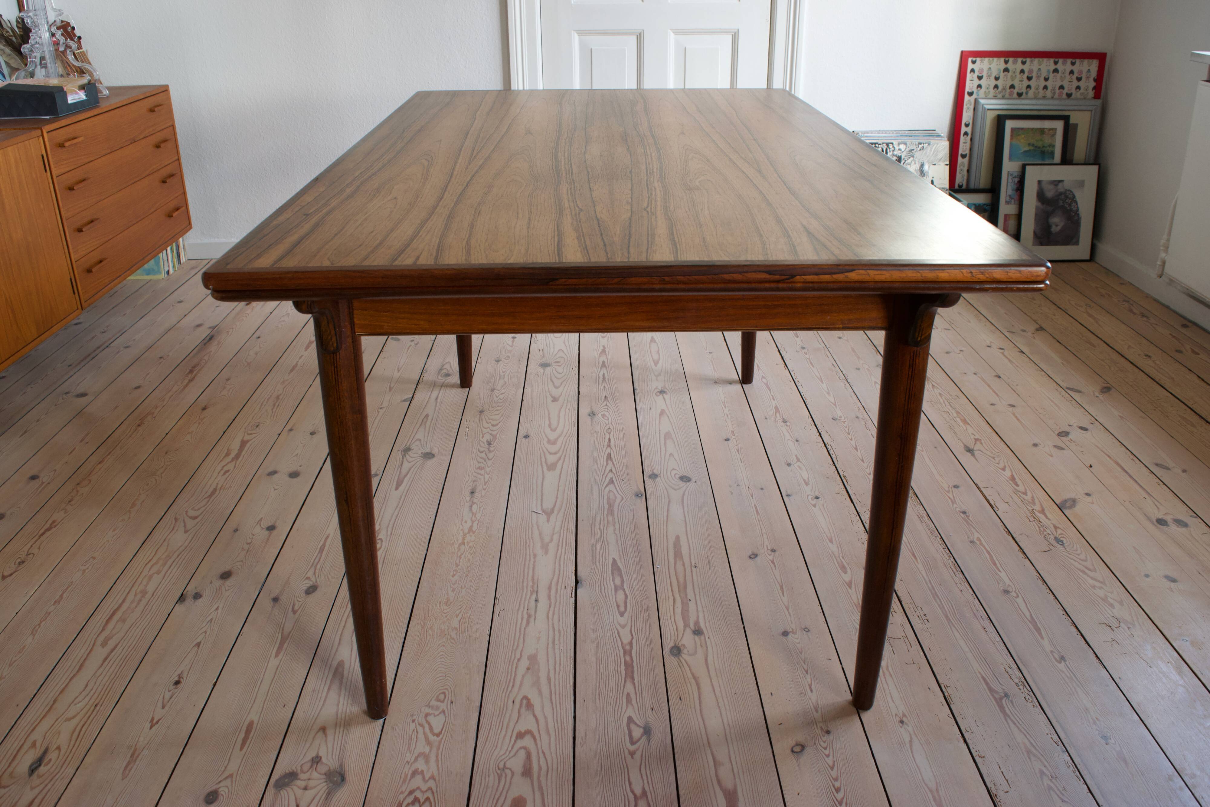 Mid-Century Danish Rosewood #54 Dining Table Omann Jun, 1950