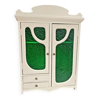 Étagère murale, armoire de toilette style Art Nouveau
