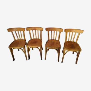 Set 4 chaises bistrot