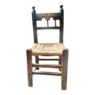 Chaises anciennes XVII espagnole