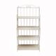 1950s shelf in metal Shabby Chic