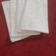 4 serviettes blanches damassé de lin