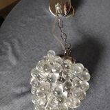 Grape cluster glass lamp