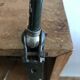 1950s English green workshop lamp