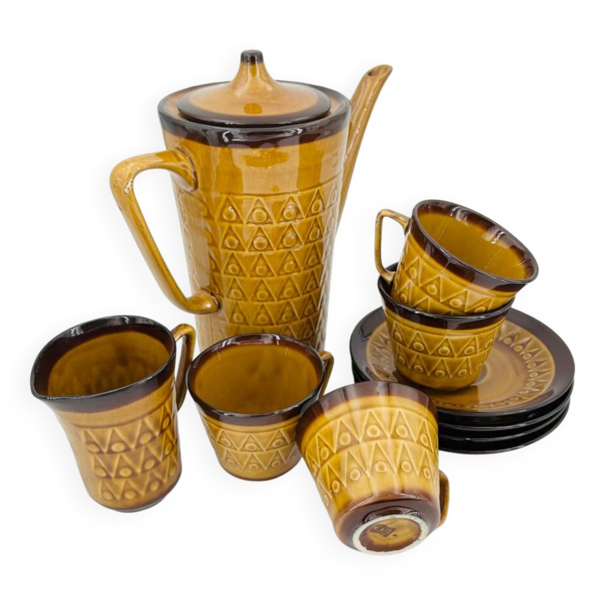 CHODZIEZ coffee service Poland 1970