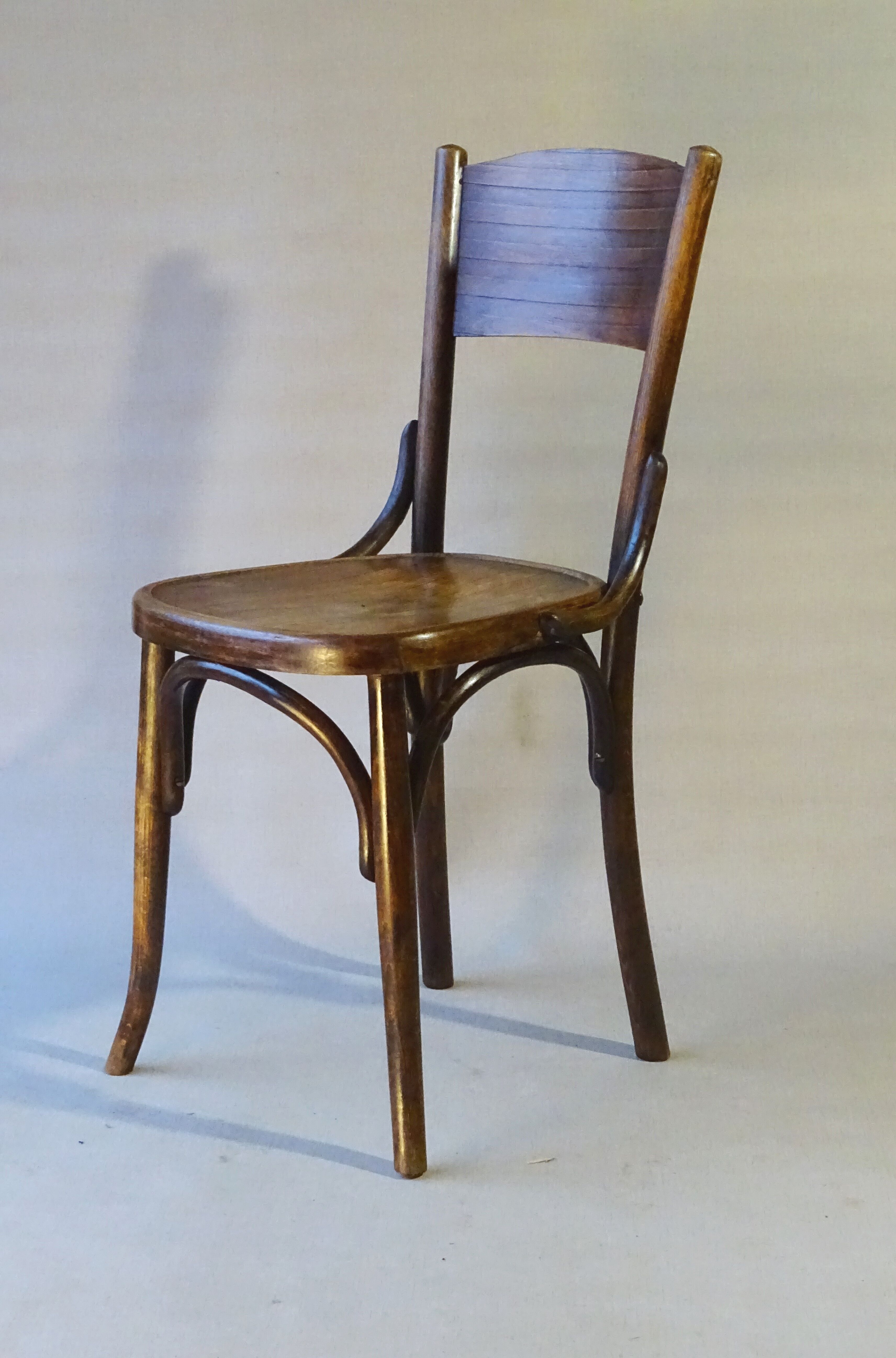 Bistrot Fischel chair seat wood 1930