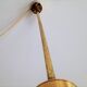 Brass chandelier by Sciolari for Boulanger, Belgium 1970's