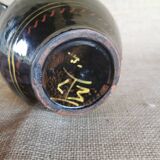 Flowery painting vase