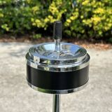 Cendrier sur Pied Vintage Années 70 - Tablette & Porte Revues/Journaux