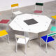 Ensemble de huit chaises Muller Van Severen Valerie Objects