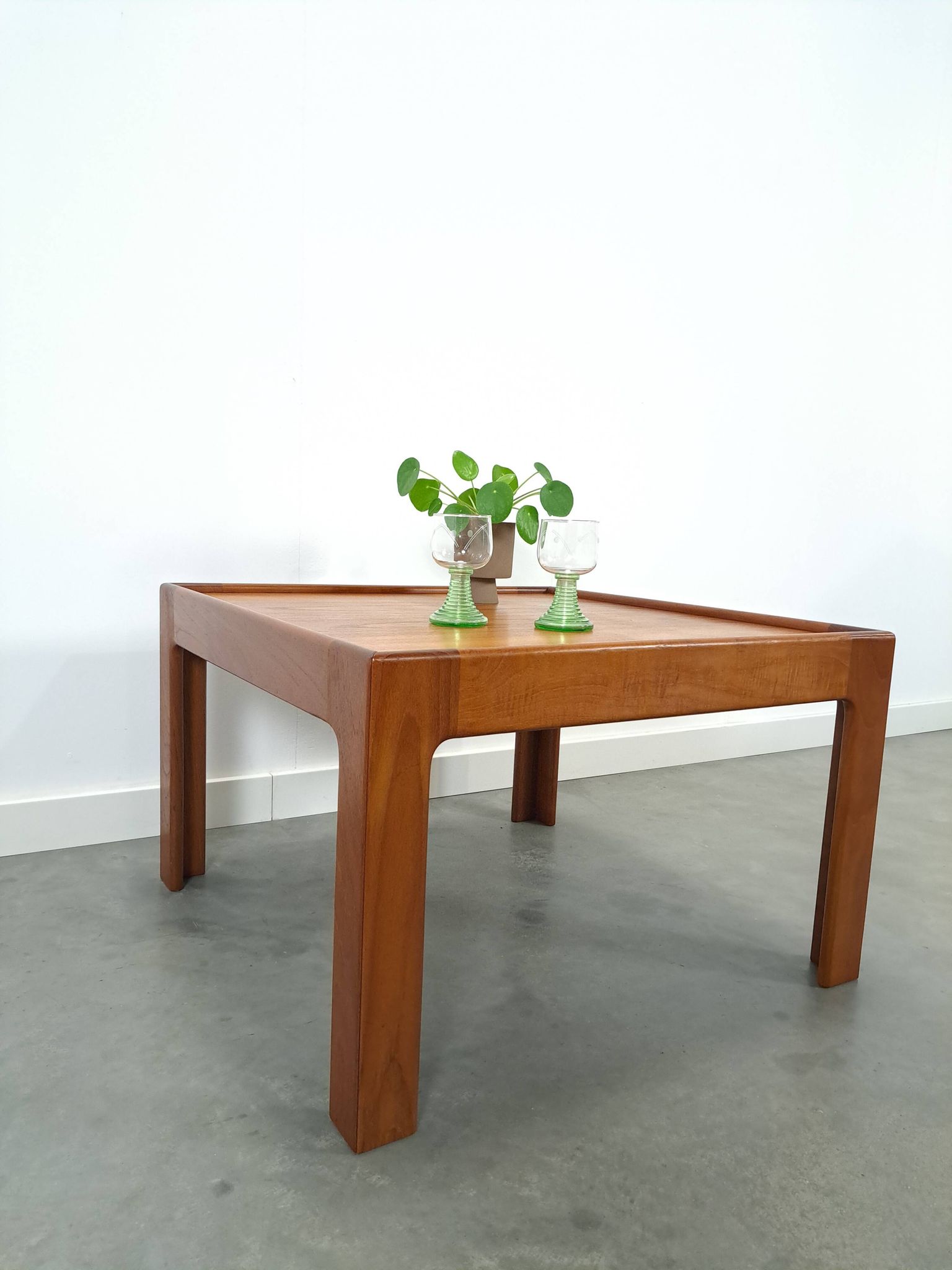 Deens teak design salontafel N. Eilersen