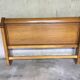 Solid oak bed