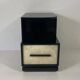 Italian Art Deco Parchment and Black Lacquer Cabinet, 1940s