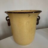 Neoclassical urn vase in glazed clay Etienne Noël Dieulefit 1940