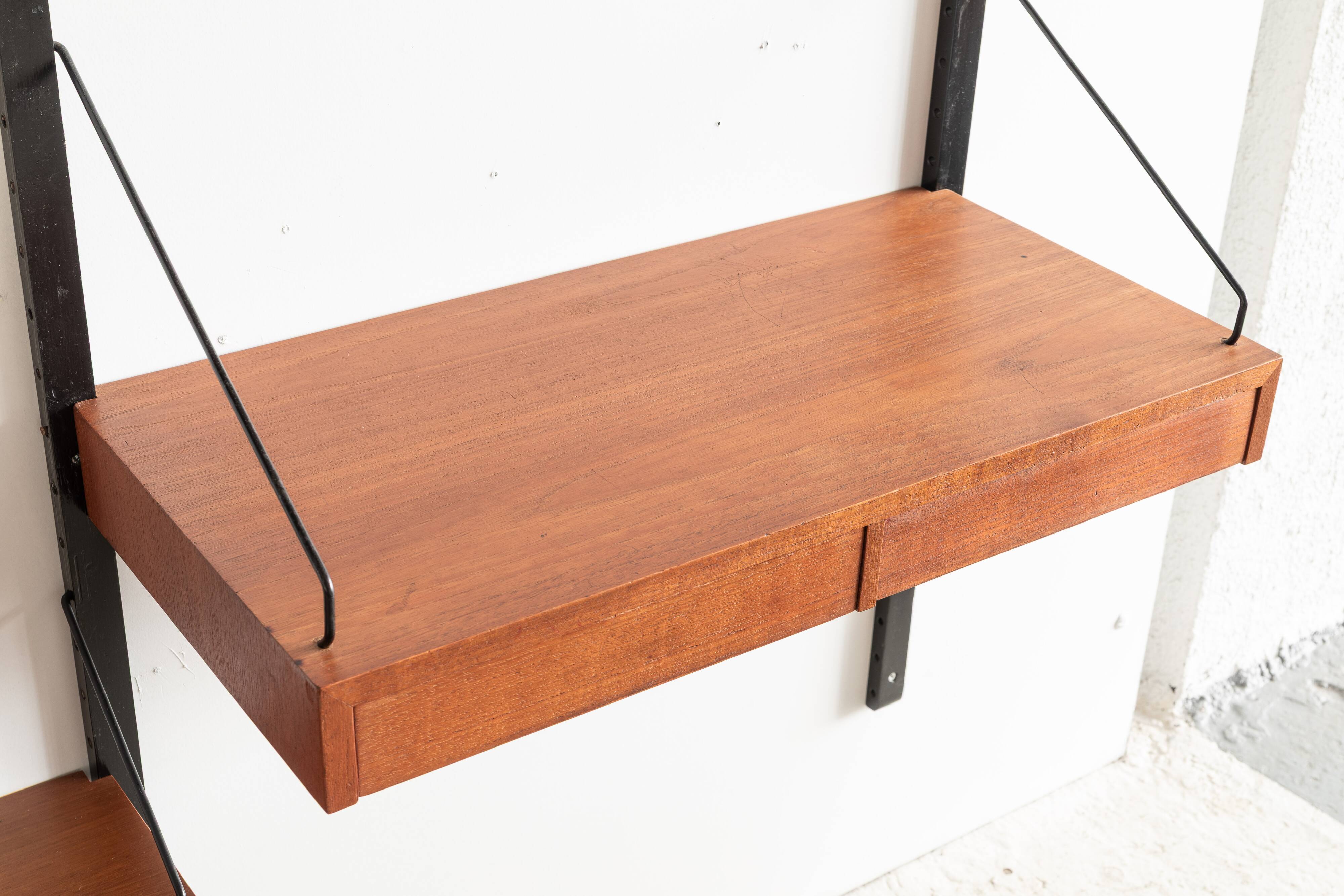 4-Bay wall unitkl  by P. Cadovius, Denmark, 1960's