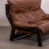 Canapé et fauteuil brutalistes hollandais conçus par Gerard Van den Berg pour Montis, vers 1980