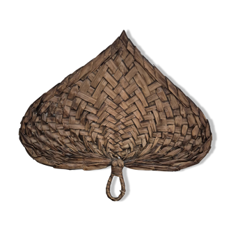 Large vintage wall fan decoration