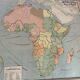 Ancienne carte géographique Afrique politique - n°17 et 17 bis par Vidal Lablache