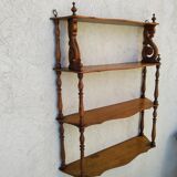 Wooden wall shelf xixith napoleon iii