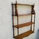 Wooden wall shelf xixith napoleon iii