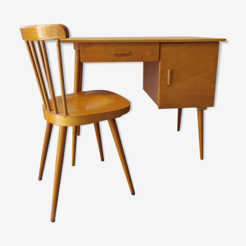 Bureau baumann et sa chaise