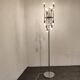 Vintage chrome 12 light floor lamp, 1970s