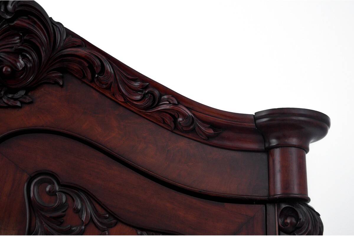 Antique wardrobe, Western Europe, turn of the 19th and 20th centuries.