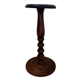Wooden pedestal table
