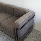 LC2 3-seater sofa by Le Corbusier, Cassina edition