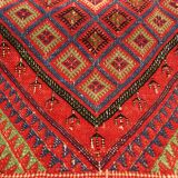 Vintage moroccan Kilim Runner , 295 x 86 cm