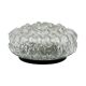 Crystal Ceiling Lamp, Wall Lamp RZB 32310 Floral Motif / Ice Glass, Germany