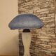 Mushroom lamp 1990 white and blue