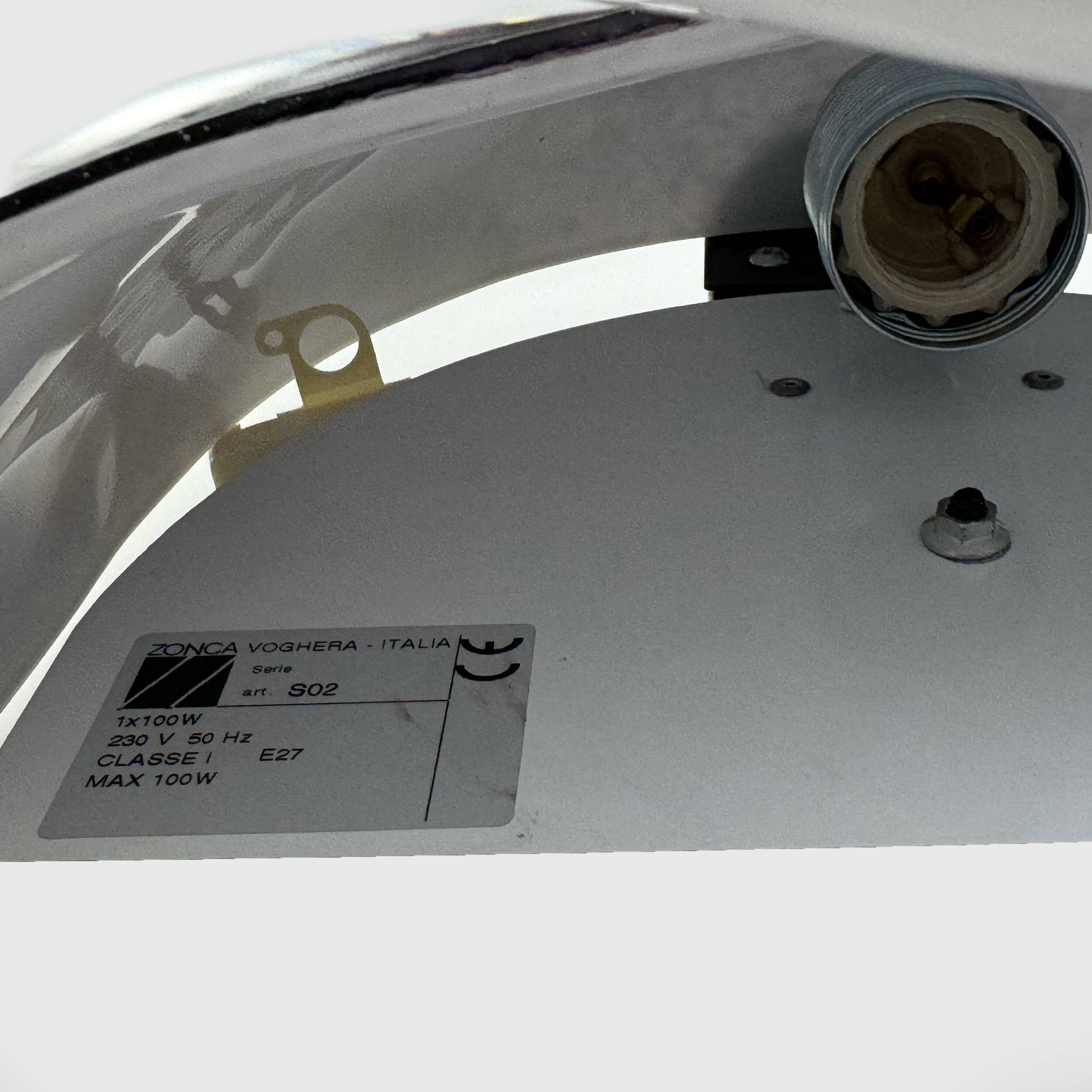 Pair of Mila Schon Modern Italian Murano Glass Sconces for Zonca, 1980s