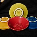 Air France : Old ashtrays / pocket drains / advertising cups in porcelain 1950's