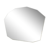 Art Deco bevelled mirror 60 x 45cm