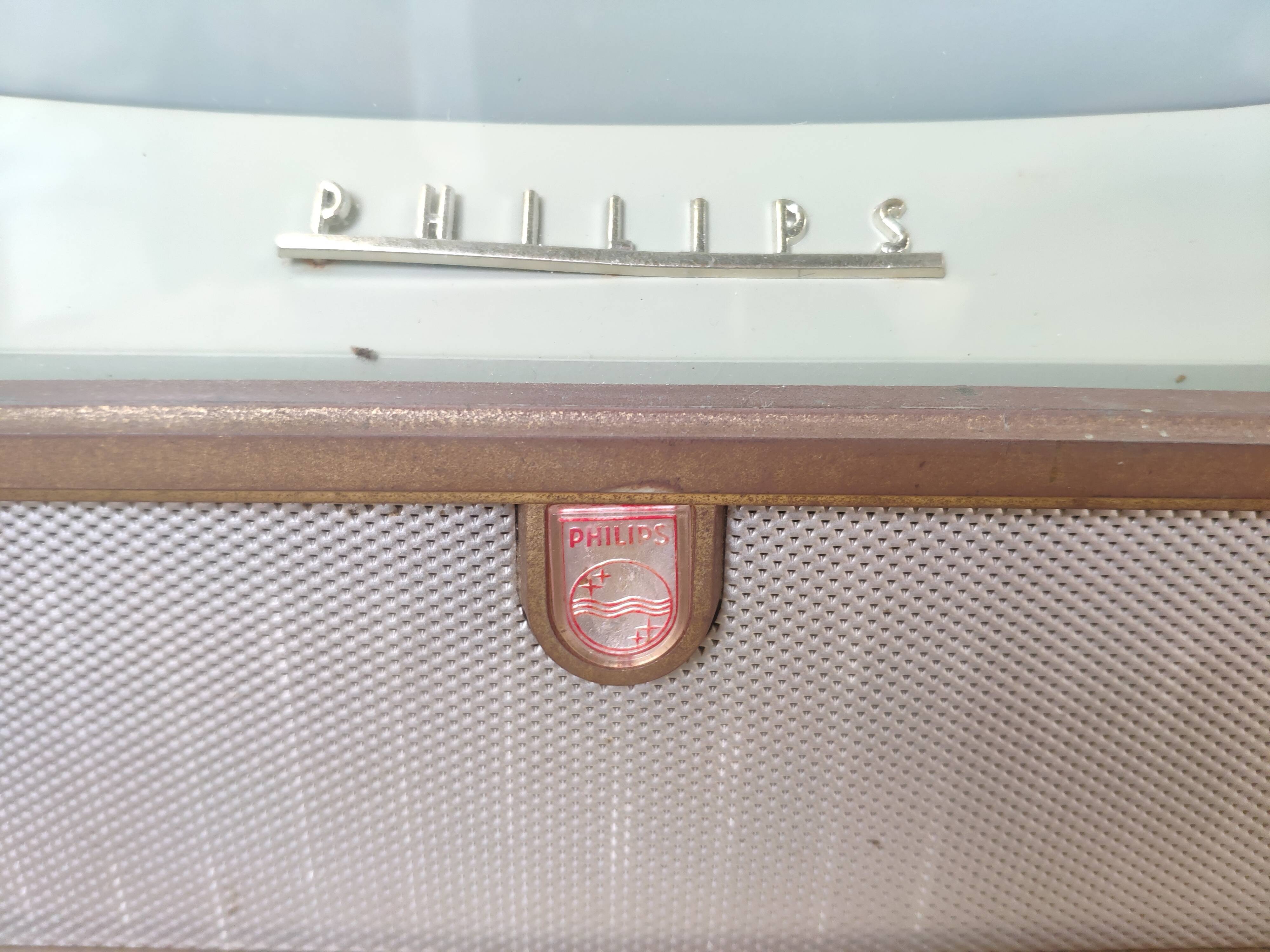 Former Philips model TV TF1766 vintage