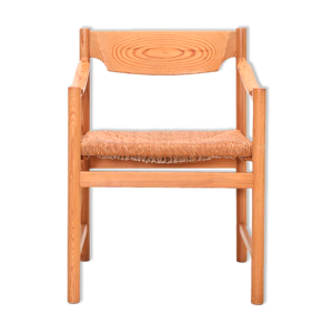 Chaise en bois de pin