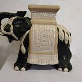 Vintage ceramic elephant plant pot