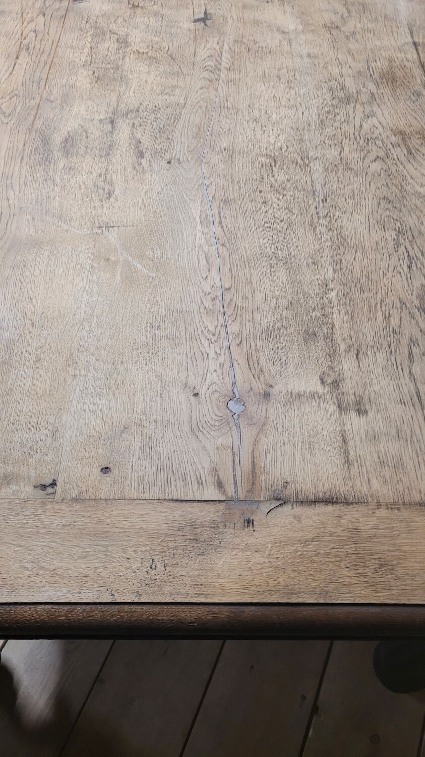 Louis Philippe notary office in oak, 1900 period - 1m49