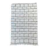 Tapis berbere graphique en laine